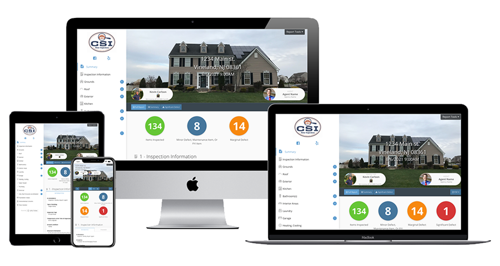 Sample home inspection report
